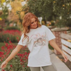 Vendor-unknown Oversized Dreamer Graphic Tee Tops