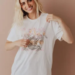 Vendor-unknown Oversized Dreamer Graphic Tee Tops