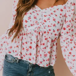 Vendor-unknown Patsy Flower Top