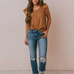 Lucy Avenue Piper Polka Dot Top Gucci