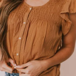 Lucy Avenue Piper Polka Dot Top Gucci