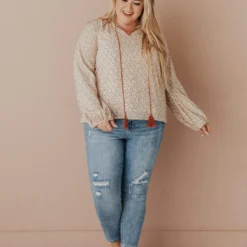 Vendor-unknown Plus Size EXCLUSIVE! Jacqueline Floral Top With Tassels