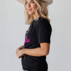 Vendor-unknown Tops Quarantini Tee Black