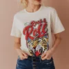 Vendor-unknown Rock & Roll Cheetah Tee Cream 1 Vendor-unknown Rock & Roll Cheetah Tee Cream