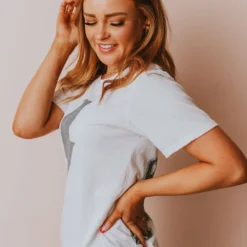 Recycled Karma Tops Licensed ACDC Tee