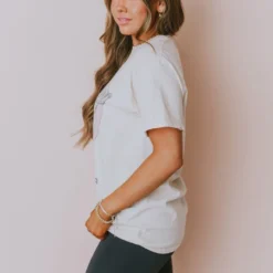 LivyLu Beach Boys Tie Dye Tee White Tops