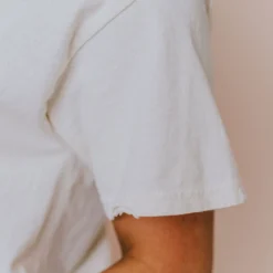 LivyLu Beach Boys Tie Dye Tee White Tops