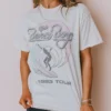 LivyLu Beach Boys Tie Dye Tee White Tops 1 LivyLu Beach Boys Tie Dye Tee White Tops